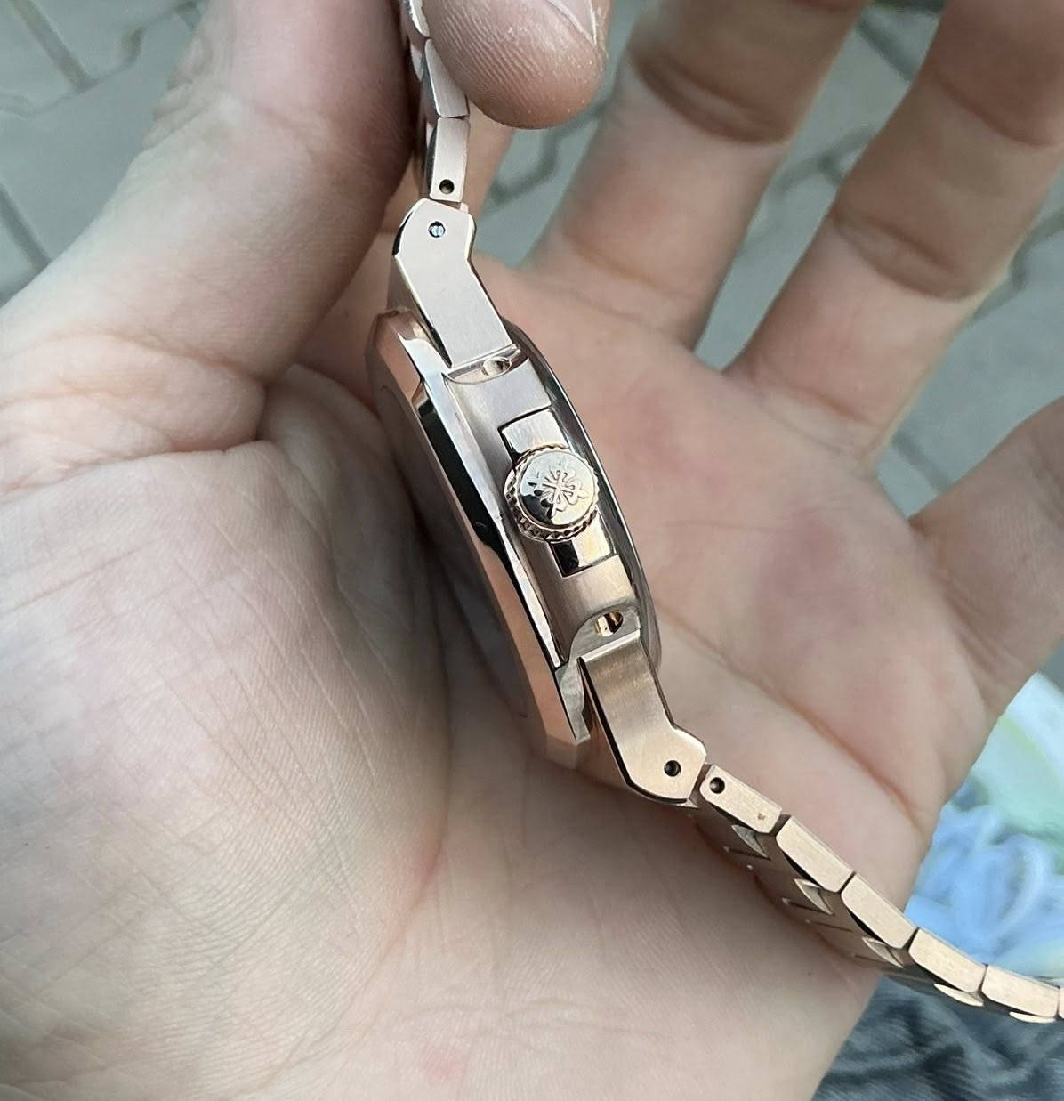 السلام عليكم ساعة باتك فلب اوتوماتيك
لون جكليتي روز كولد مميز
ظهر كشف شفاف مكينة مختمة
عقارب وارقام لامينوس
جديد غير مستعمل
نافذة للتاريخ
قطر 41 42
قفل سير فراشة
160 الف


**إذا كنت صاحب هذا الإعلان وتريد حذفه لأي سبب، رجاءا أرسل رسالة إلى الدعم الفني**