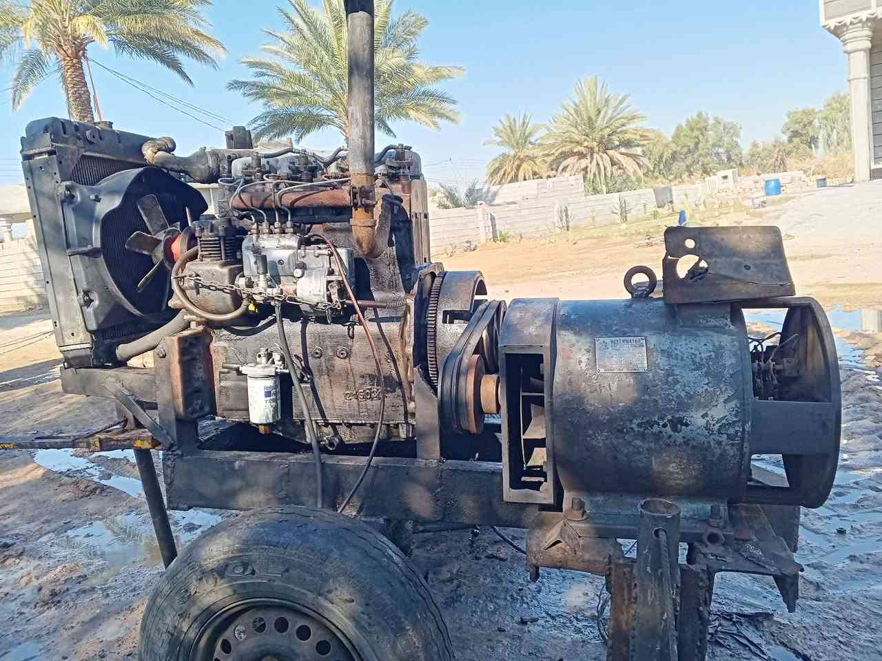 مولد عنتر 4بستم توليد 25كيفي ثري فيز شغال ديالى ***********
