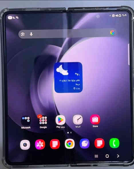 سامسونك z fold 5
ذاكره 512
بدون اي عطل كلشي شغال
مابي اي مشكله 
جديد جدا بدون اي شخط
السعر 880  وبي مجال 
***********

