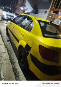 كيا ريو ٢٠٠٨ رقم 14 هيئه وغرامات صفر سنويه بأسمي كابون بانزين البيع اق...