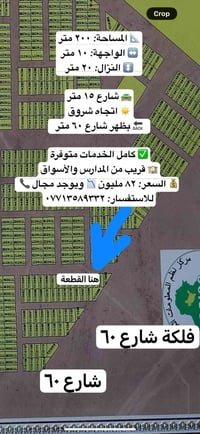 الديوم • ٢٠٠م • شارع ٦٠م