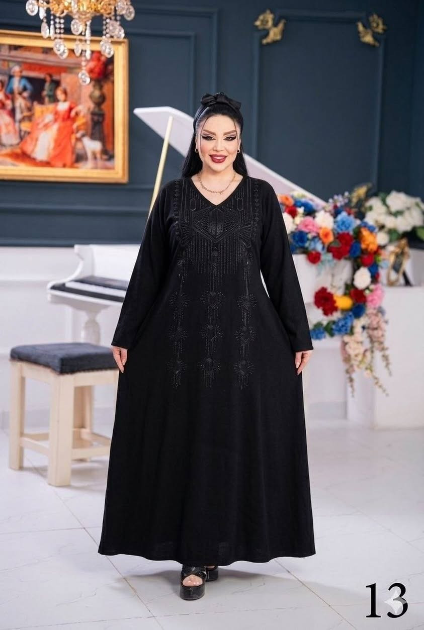#جديدنا موديلات_محرم 🖤🖤🖤🖤

 خامة كشمير اسود سادة ❤‍🩹🔥

موديل برنسيسة شرايط بالخصر سواد فاحم♠♠

شغل تطريز مع ستراس لامع ✨

قماش ناعم، خامة مكفولة ✅

📏 2Xl. 3XL. 4XL. 5XL 
قياسات خاصه❤‍🩹

💰 سعر الدرزن 90 الف فقط🔥

🚚 التوصيل متوفر لجميع محافظات العراق


**إذا كنت صاحب هذا الإعلان وتريد حذفه لأي سبب، رجاءا أرسل رسالة إلى الدعم الفني**