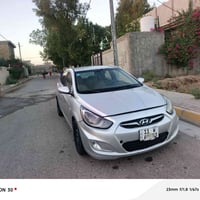 هونداي اكسنت ٢٠١٣ خليجي ١٦٠٠ رقم بغداد بسمي السيارة جاهزة محرك وكير شر...