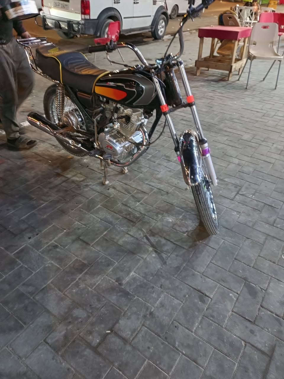 سلم عليكم درجة للبيع رقم وسنويه السعر مليون و400 وبيه مجال تعمير ***********
