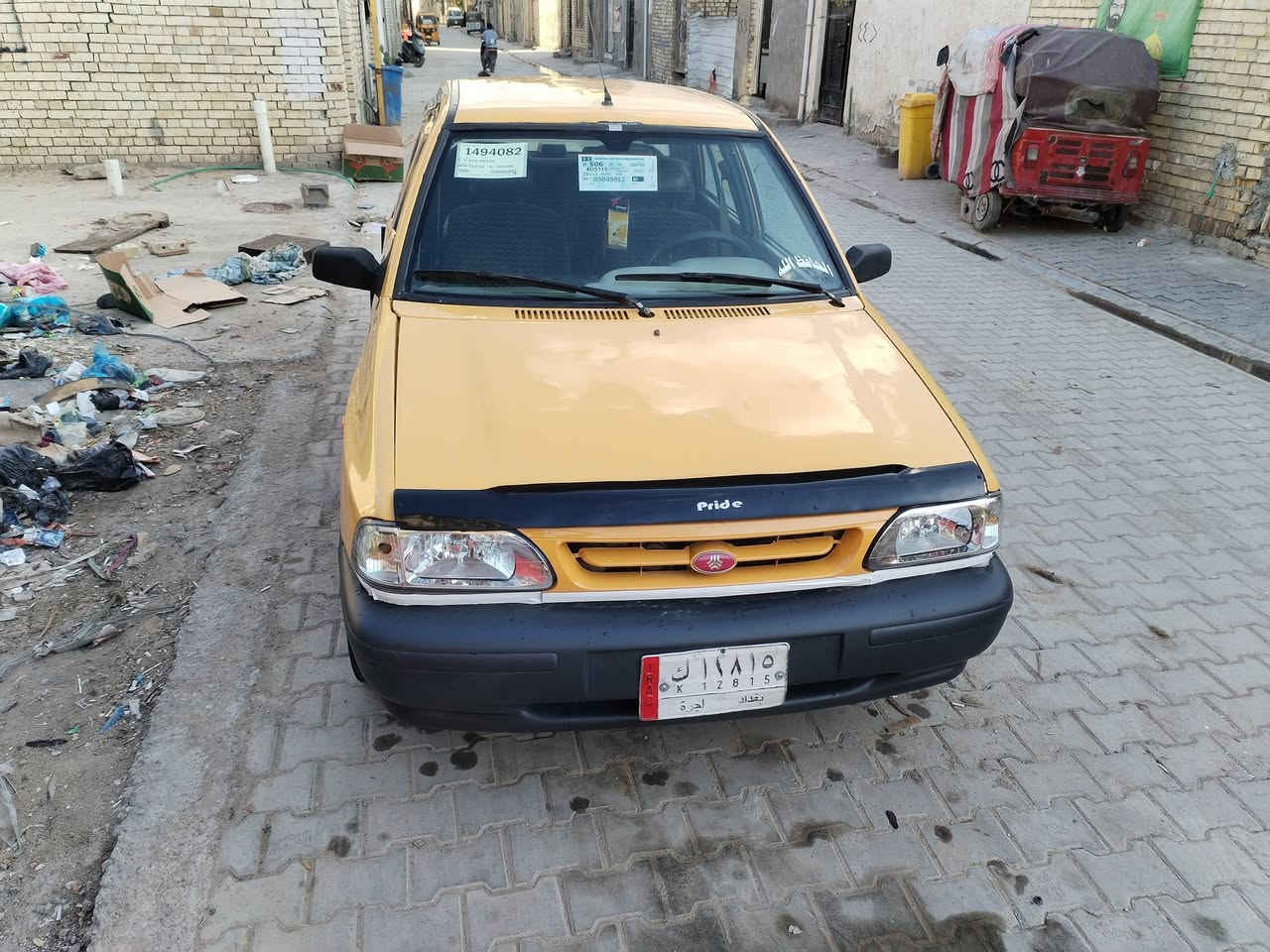 سلام عليكم سايبه البيع موديل 14سياره كلش حلوه وجاهزه كبل الشارع اي نقص مابيه مكينه وكير خير من الله تبريد ماعرف شبي شواصي كلش حلوات وزينه عضمته حلوه تاخذ صافي عليه ورقتين ينزلن من الحساب السعر 28وبيه مجال الطيبين صدر وتايرات خير من الله كهربائيّة كله شغاله تحويل موباشر عقد مروري مكان السياره بغداد شعب حي اور ***********
