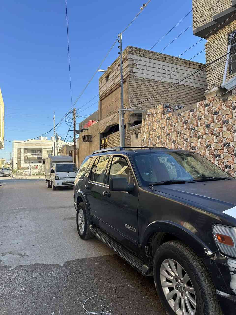 السلام عليكم اكسبلور مديل 2007رقم بصره مشروع وطني مداور ثاني يوم جاهزه كير مكينه تخم تاير حداديه باقي شوف عين الاستفسار ***********مكاني ناصريه مركز
