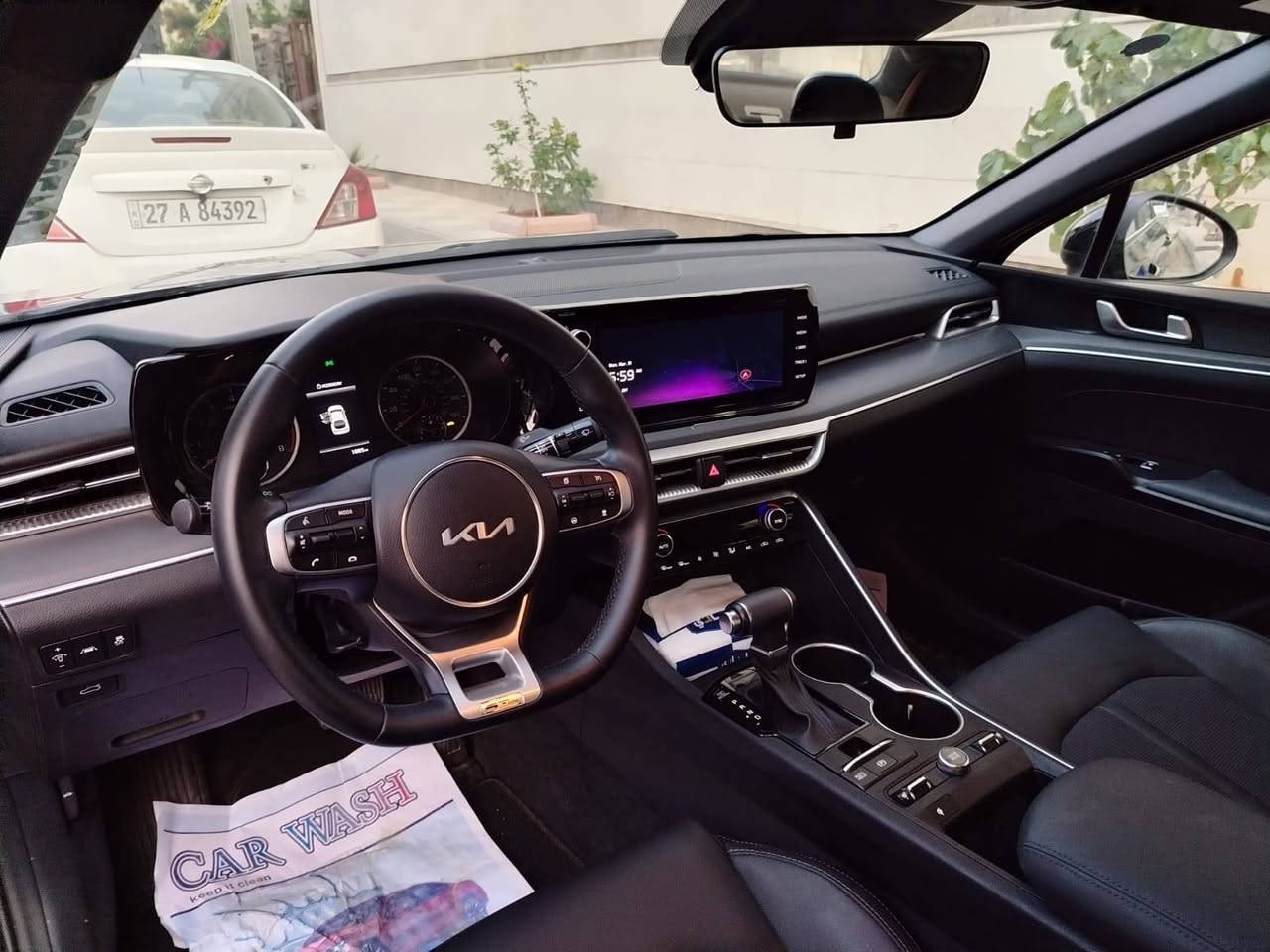 للبيع K5 موديل 2024 GTLINE فول مواصفات
رقم بغداد الجديد
مواصفاتها 
مكينه 1600 تيربو 
كشافات ضباب
أشاير بالمري 
حساسات إماميه خلفي
رادارات محيطيه امامي خلفي جانبي 
قياده ذاتيه 
توقف ذاتي 
تحديد مسار 
رادار تفاعلي 
مثبت سرعه
أوامر صوتيه 
شاشه متصله 
شاشة اعطال 
شاشت تكيف 
هندبريك بصمه 
وضعيات قياده 
شحن لاسلكي 
وتو هولد 
كرسي كهربائي جلد 
تدفئة مقاعد إماميه  
وباقي المواصفات معروفه 
ماشيه 15 ألف كيلو متر

حادثه خلفي جنطه مصلحة نفسها فقط 
حادث بسيط جدا السيارة جديدة وستيكرات الشركة الداخلية 
سياره مابيه قطرة صبغ غير الجنطة 
مكان السيارة بالحلة 
للتواصل ***********
