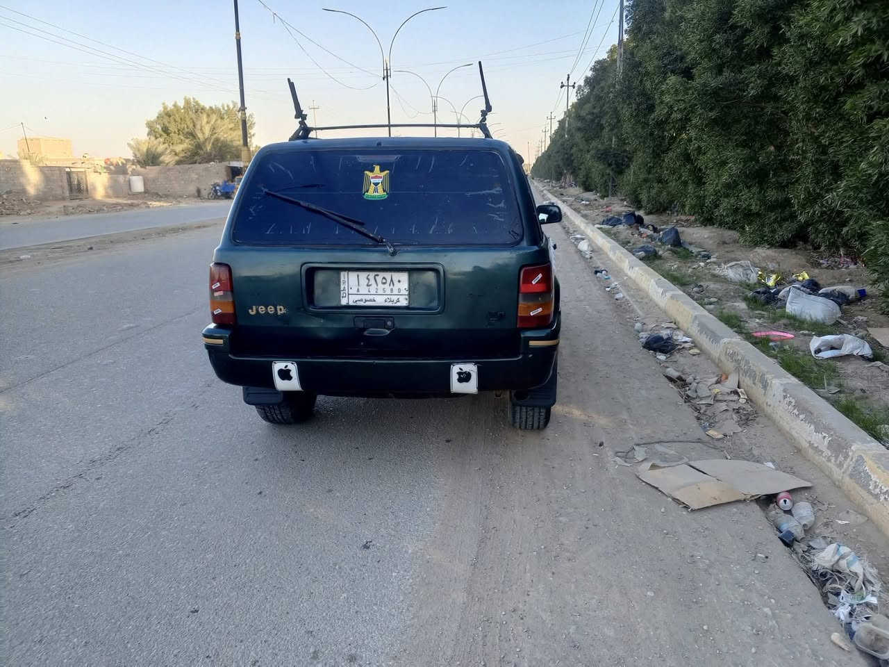 ياالله سلام عليكم
#جيب #شيروكي#موديل 1994 #رقم #كربلاء 

 تحويل بنفس اليوم مشروع وطني 

محورة #كير #مكينه 2.5 خير من لله

جاهزة من كهربائيات وكيجات 

طخم تاير جديد باتري جديد 

 #لايت #زنون 

السعر 43 وبيها مجال بسيط
مكان السياره ذي قار قضاء النصر 
رقم ***********
