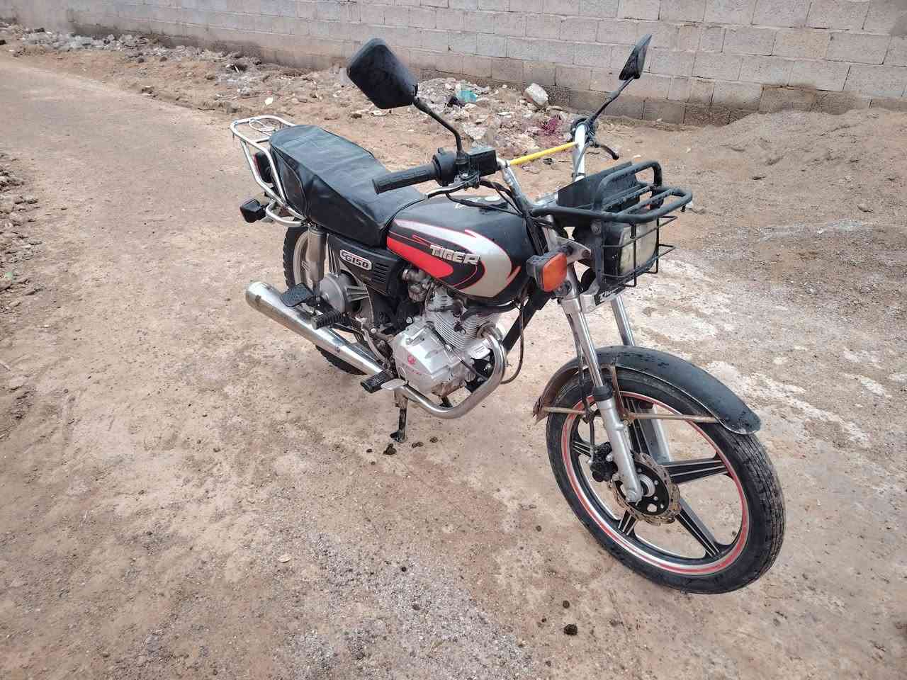 سلام عليكم
 موطور تايكر موديل 2020 كهربائيات كلها شغالة اي نقص ما بي المكان ديالئ ناحية دلي عباس السعر 380وبي مجال الرقم ***********
