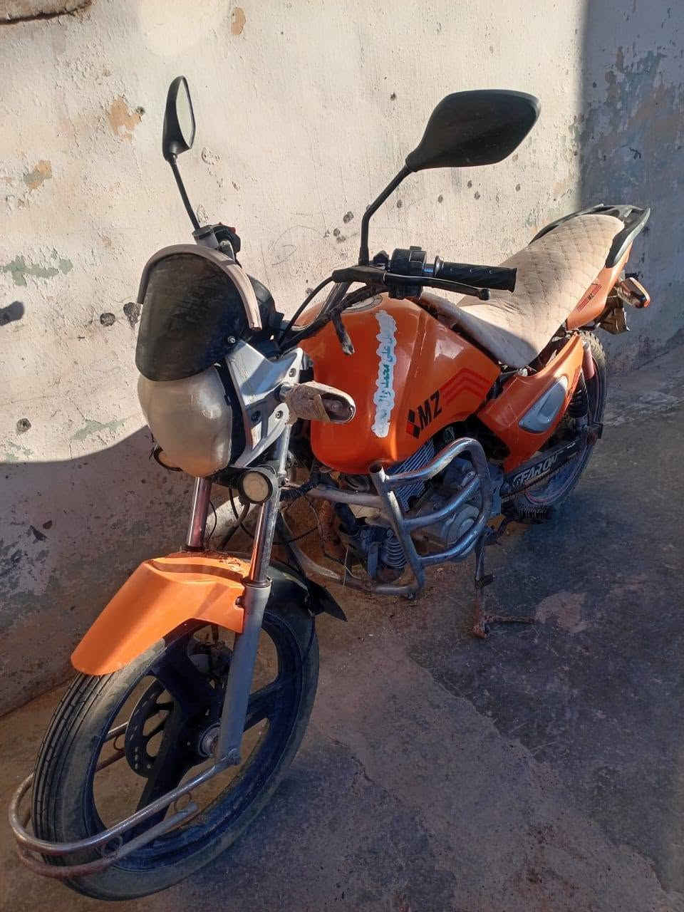 دراجه امزد موديل 2017 للبيع
السعر 450 وبيها مجال للشراي 
العنوان بيجي 
رقم الموبايل ***********
