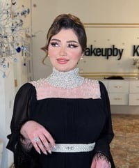 فستان • سواد فاحم • ملبوس مره