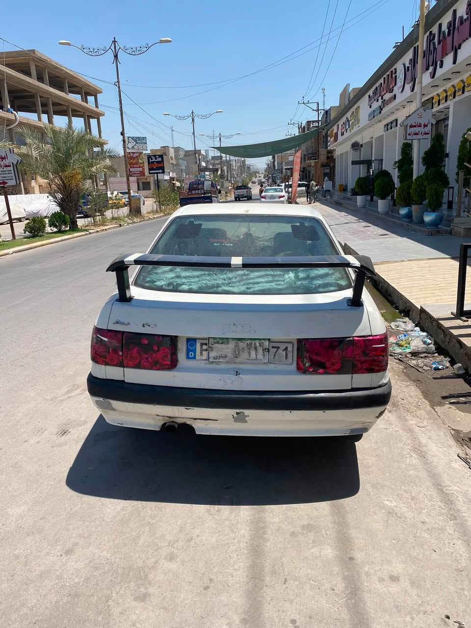 سلام عليكم اودي موديل ٩١حجم٨٠مكينه كايمه كير شرط باتري جديد ما بيها ضربه ولا صبغ  وكشرها مثل ما موضح بل صوره كروز رياضي سنويه خضره صاحبها موجود شرط تحويل سعر ١٥بيها مجال قليل بي وتساب  ***********
