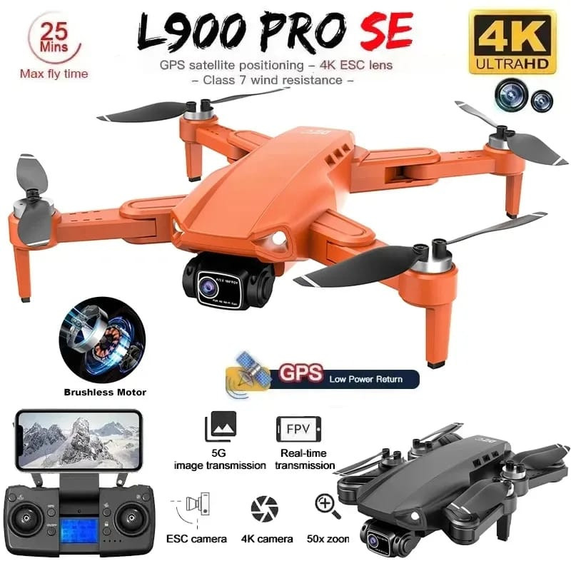 L900 Pro SE GPS Drone Profesional 4K HD Camera 5G WIFI FPV Quadcopter With Brushless Motor Foldable


**إذا كنت صاحب هذا الإعلان وتريد حذفه لأي سبب، رجاءا أرسل رسالة إلى الدعم الفني**