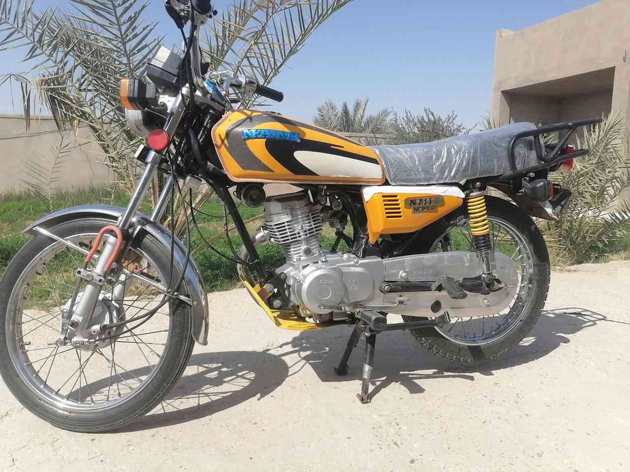 نامه شلامجه ٢٢ اوراق اصولي 7 وكيل نوار باشا 
الدراجه مكفولة من شلعه و سرعه و كهربائيات و فصلة 
مكينه بلاد ما مفتوح
سعر ٨٥٠ *********** بيه واتساب
