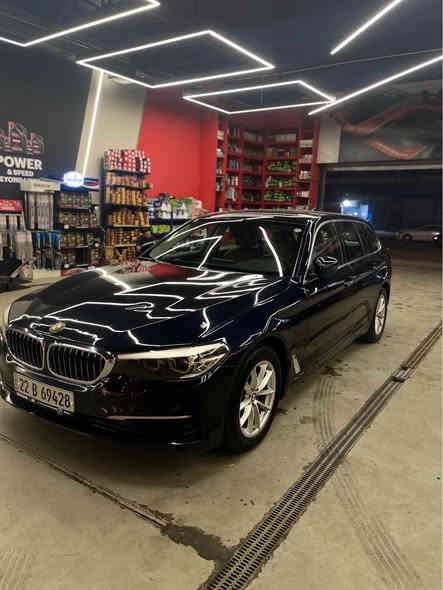 خليجي BMW 520i  مكينة 2.0 تون تيربو  سيارة جاهزة من كل النواحي باسمي بيها 3 قطع صبغ اثر جراد ما بيها حادث سيارة فول مواصفات سعر 140 *********** بغداد
