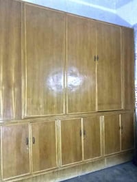 بوفيه • خشب أصلي • طابقين