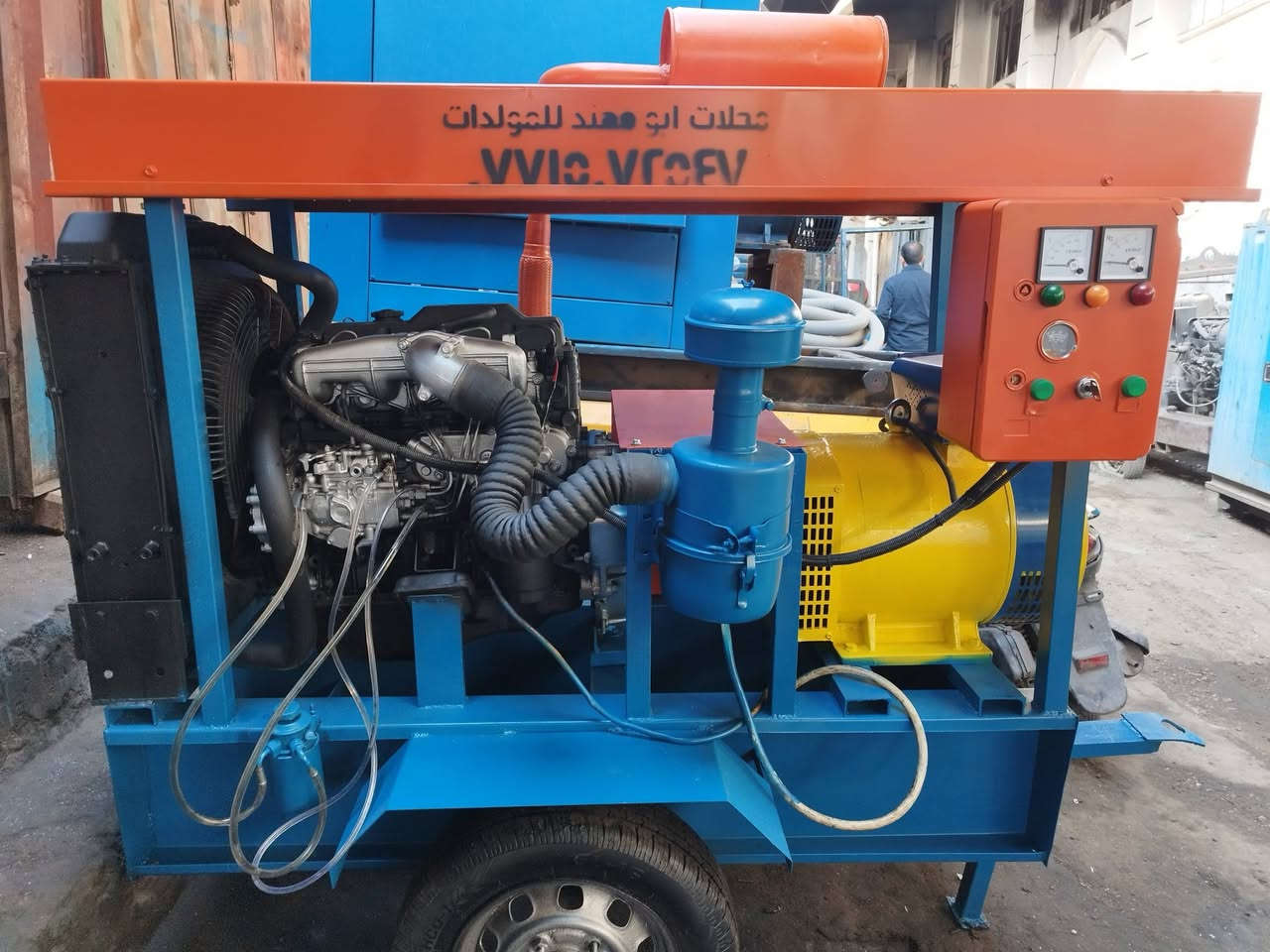 🔷 النوع: مولد كيا 🇰🇷
🔷 حجم المحرك: 3000
🔷 القدرة: 30kVA 
🔷العنوان: بغداد/ ساحة الوثبة / شارع سيد سلطان علي باشا
🔵 يوجد لدينا كافة احجام المولدات والأنواع ادخل للبيج وتعرف أكثر
♦️ للاستفسار اكثر التواصل عبر الواتساب او الاتصال على الارقام:
☎️*********** 
☎️***********

#مولدات #بيع_مولدات #مولدـكيا
