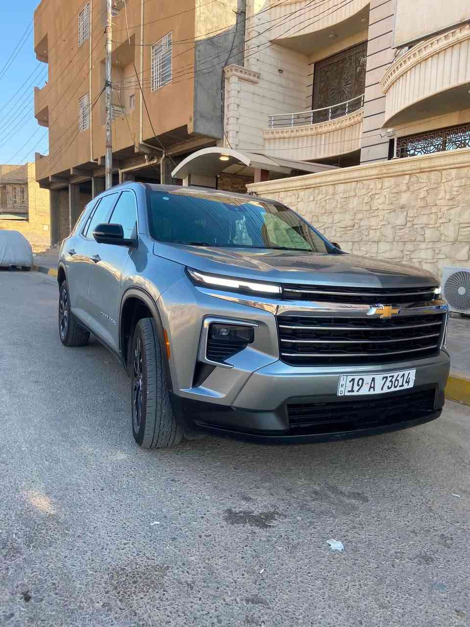 السلام عليكم
سيارة ترافرس 2024 lt 
شهداء كربلاء بأسمي الرقم 
حادث جاملغ وبنيد 
مواصفات معروفه 
السعر ٢٧٨ مع المجال 
***********للاستفسار اكثر
