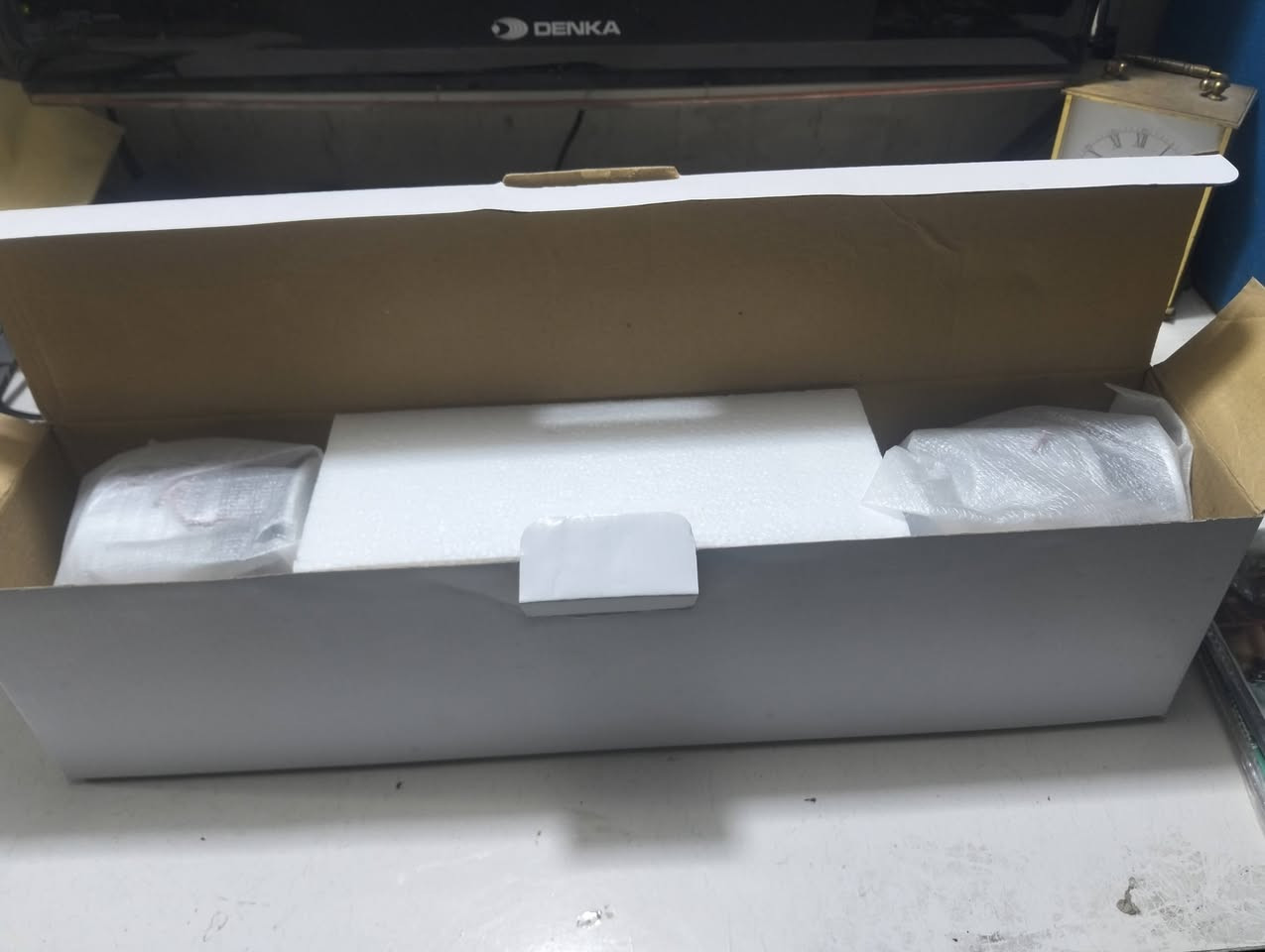 للبيع
دفدي جديد وغير مستخدم
تصنيع حديث 
منغذ رام 
سماعات عدد 2
مع كافة الملحلقات
بغداد
***********
