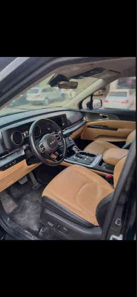 Kia carnaval
2023 
فول مواصفات
محرك6سلندر
بدون صبغ
جاملغ تبديل شركة
بدون دواخل وشاصي وايرباك
كشنات جلد
بصمة
داخل لونين
كشنات كهربائي
شاشة وكشنات حار 
بيهه مودات سياقة
ابواب كهربائية 
صندوق شفت
ماشية 47ميل
بدون رقم تترقم شمالي 
سعر255ومجال
*********** زاخو
