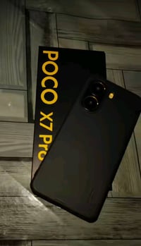 أبيع موبايل POCO X7 Pro بحالة ممتازة، الجهاز نظيف ويجي مع الكارتون وال...