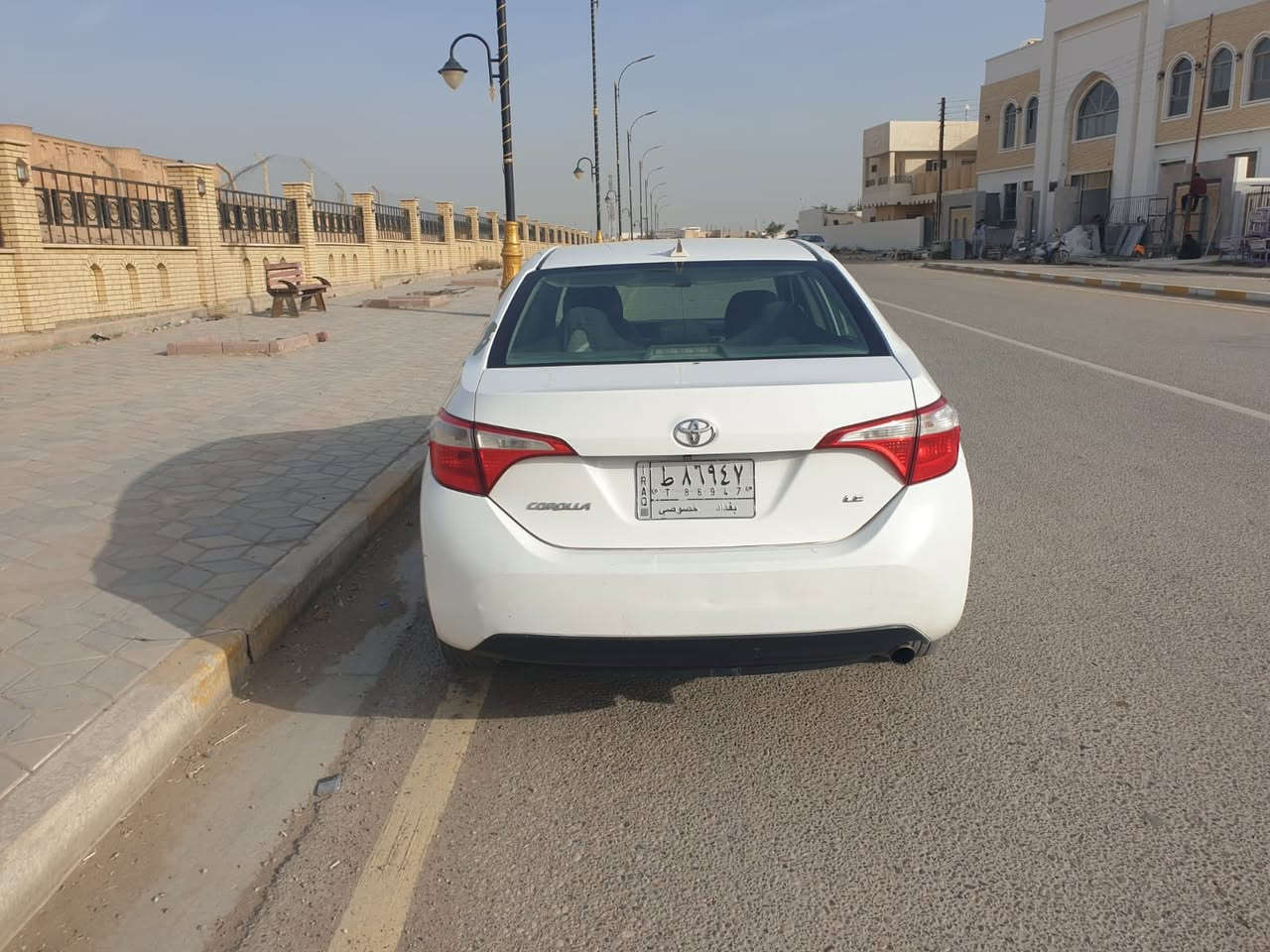 السلام عليكم للبيع كورلا موديل 2016  Le الضرر نص البنيد فقط رقم بغداد السعر 125 وبيها مجال 
للاستفسار ***********
