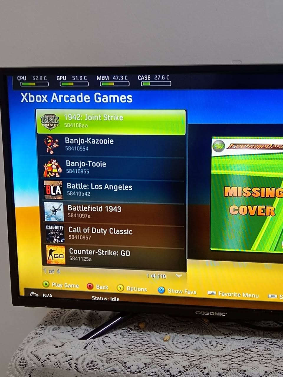 🔥 للبيع Xbox 360 Slim بحالة ممتازة 🔥

✅ الجهاز نظيف جداً ومرتب وغراضه كاملة
✅ وياه 3 جوستكات:
🎮 ثنين واير وحدة فقط كير بيها تعبان 
🎮 وحدة بلوتوث

✅ محولة أصلية ونظيفة
✅ واير HD موجود

🎮 الألعاب الموجودة:
• بيس
• كول أوف ديوتي بلاك أوبس (3 أجزاء)
• فيفا
• وأكثر من 120 لعبة على الهارد 

💰 السعر: 130

📍 المكان: موصل – أيسر تعليم

📞 التواصل خاص أو على الرقم: ***********
