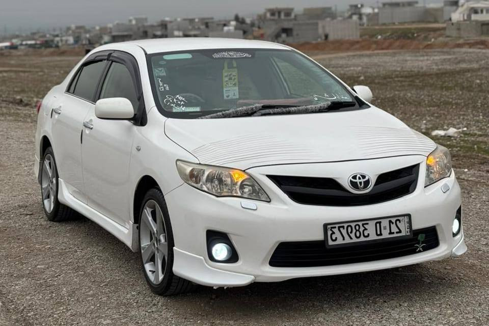 تۆیۆتا کرۆلا 2013 گێڕ ئۆتۆماتیک
فول بێ سلایت
سوکان ڤۆلیۆم گێچ زینۆن
 شاشە ئایپاد ناو فۆرمیکا
سێ سویچی بیلادی لەگەڵە
سپێری بیلادی دانەبەزیوە

سعر لە کۆمێنت داوابکە ڕاستەخۆ بۆت دیت 📩 

 چوار تایەی تازەی لە ژێرە
سەنەوی تازەیە بە ناوی خۆمەوەیە
گیرومەکینە بەشەرت 
هیچی نیە بێ سارد و بێ بۆیاخ

ژمارەی خاوەنی 
***********
***********
