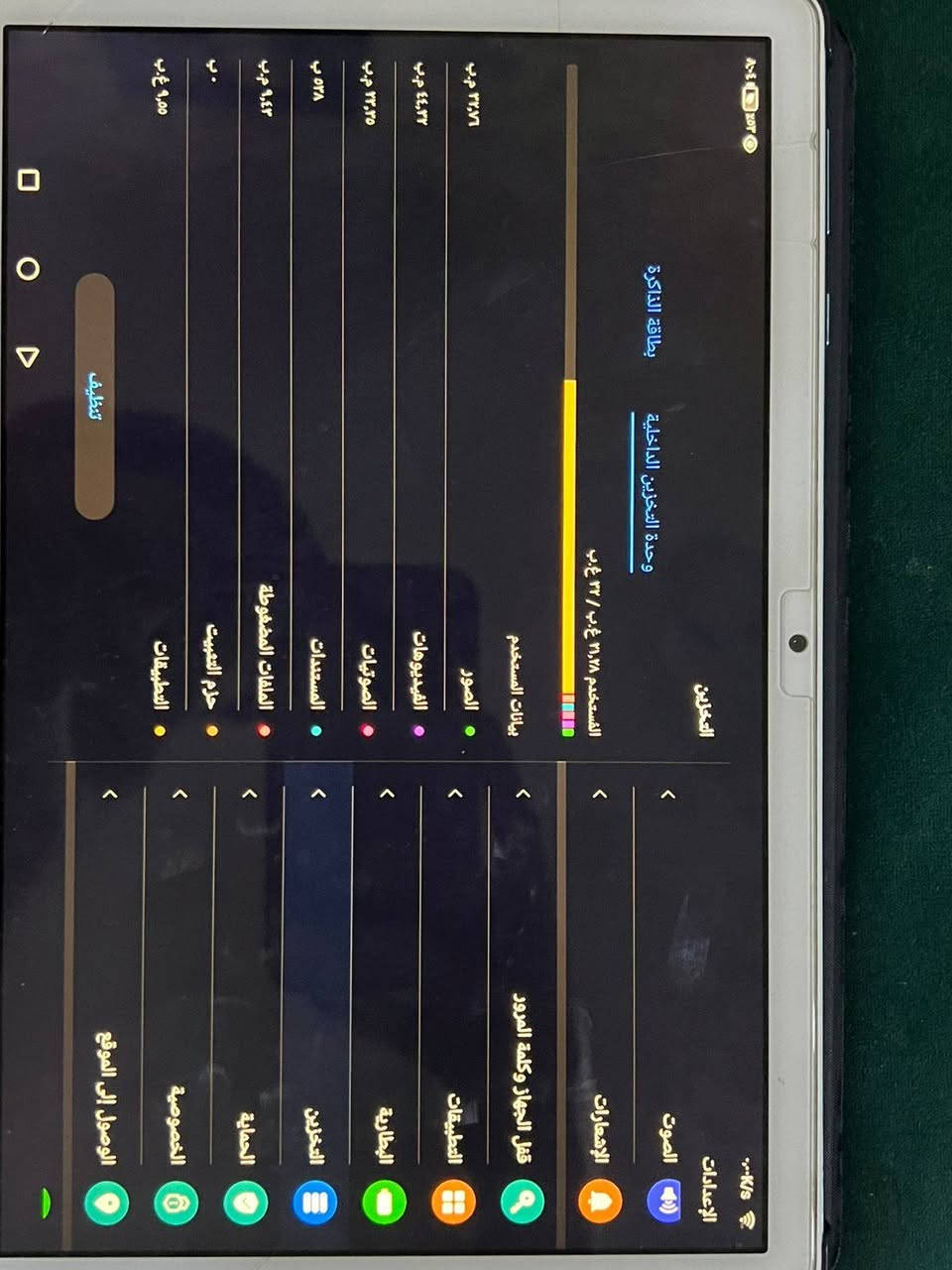 ايباد هونر اصلي استعمال قليل جدا شاشه حجم ١٠ وذاكره ٣٢ للبيع الشراي يتصل على *********** السعر ١٧٥ المكان بغداد بنوك
