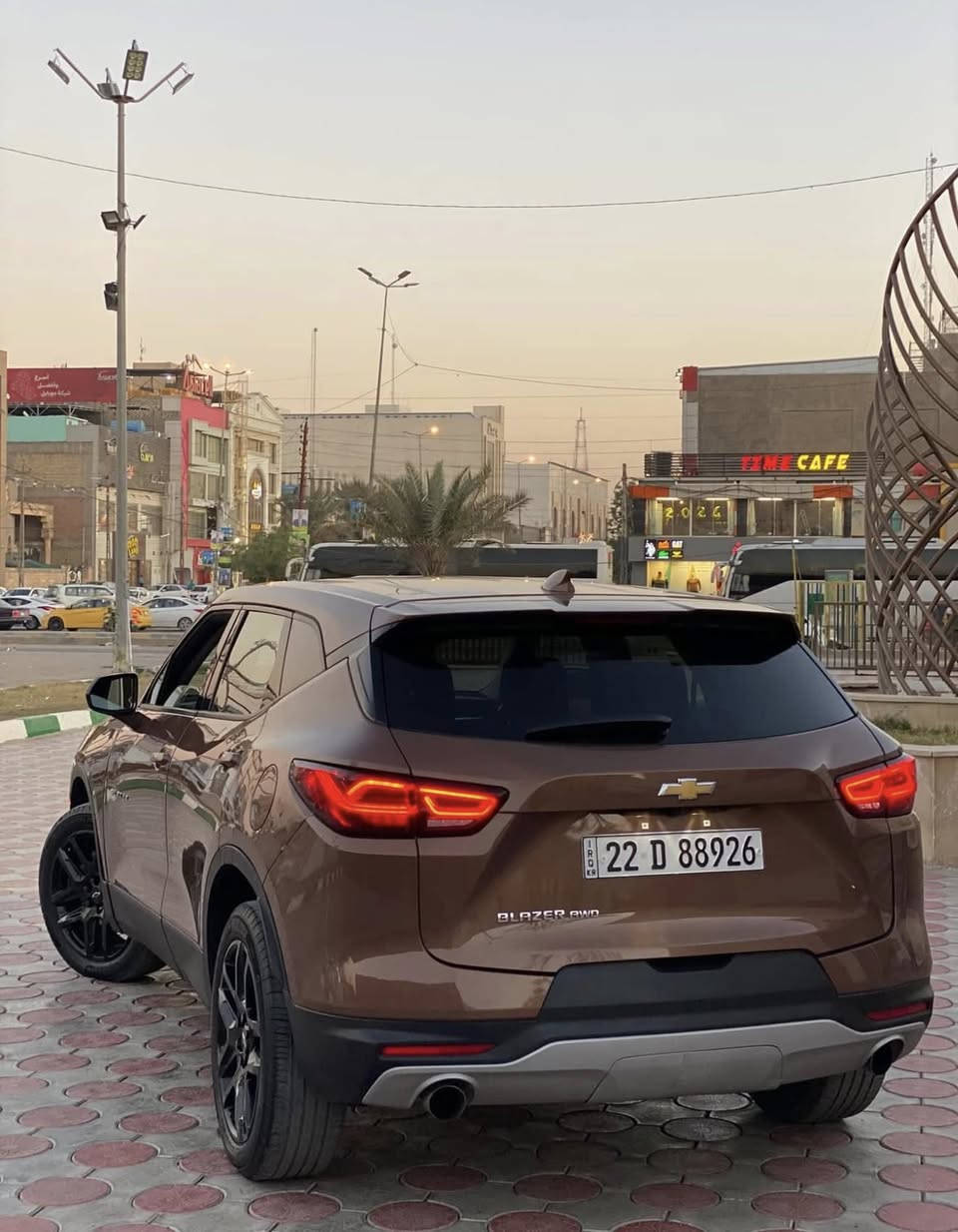 السلام عليكم
بلايزر 2023
رقم اربيل 
لون مميز
السعر 157 ورقة وبيها مجال بسيط للشراي وماكو بلايزر بهيج سعر
حادث سياره 3 قطع بجم بدون شاصي 
واجة بيها كلير 3 قطع 
مواصفات lt2
شاشه كبيرة 
فور ويل 
كرسي كنتاره وجلد وكهرباء
تحديد مسار 
ويل قياس 20
محرك 2000 توربو
تشغيل عن بعد وبقيه مواصفات المعروفه
السياره بدون نقص نهائيا محرك كير حداديه تبريد كله مكفول وماكو ولا كلوب تحذير مشتغل بالدشبول

*********** وتساب
