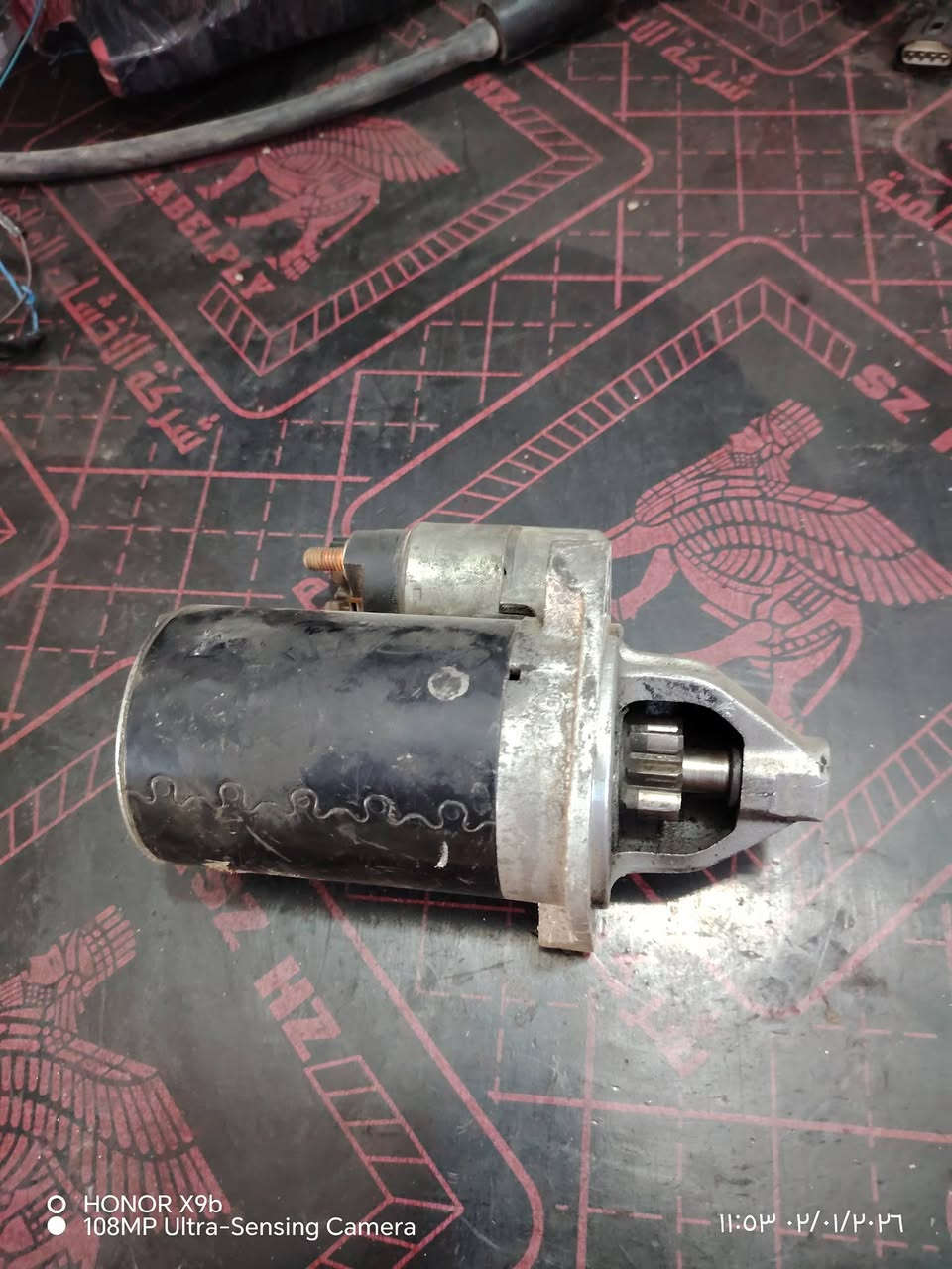 السلام عليكم شباب كل غراض كوري موجود يمنه (دينمو. سلكترات. حساس صالنصه. سلف.
المكان كراج عفك القديم: اسم المحل (محمد الكهربائي) 
رقم الهاتف: ***********😊👍
