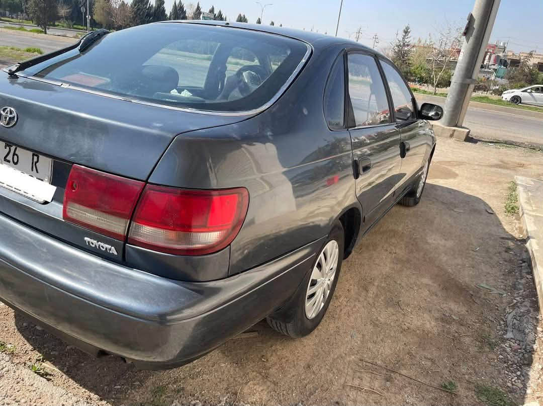 تيوتا كرونا فرخ بطه موديل 1993
رقم صلاح الدين باسمي تحويل ثاني يوم انتهاء الهزه شهر 12 والسنويه الى سنة29 
المحرك والكير بحالة جيده وتبريد خير من الله 
العنوان اربيل 
التواصل على رقم الهاتف فقط 
***********
السعر 57 وبيها مجال بسيط
