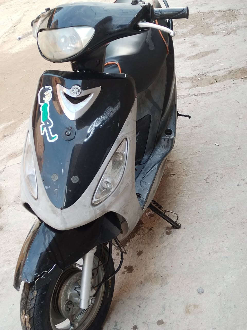 سلام عليكم دراجه للبيع فقط مبدله بوشه 55 بغداد الزعفرانيه سعر 500 وبيه مجال رقم ***********
