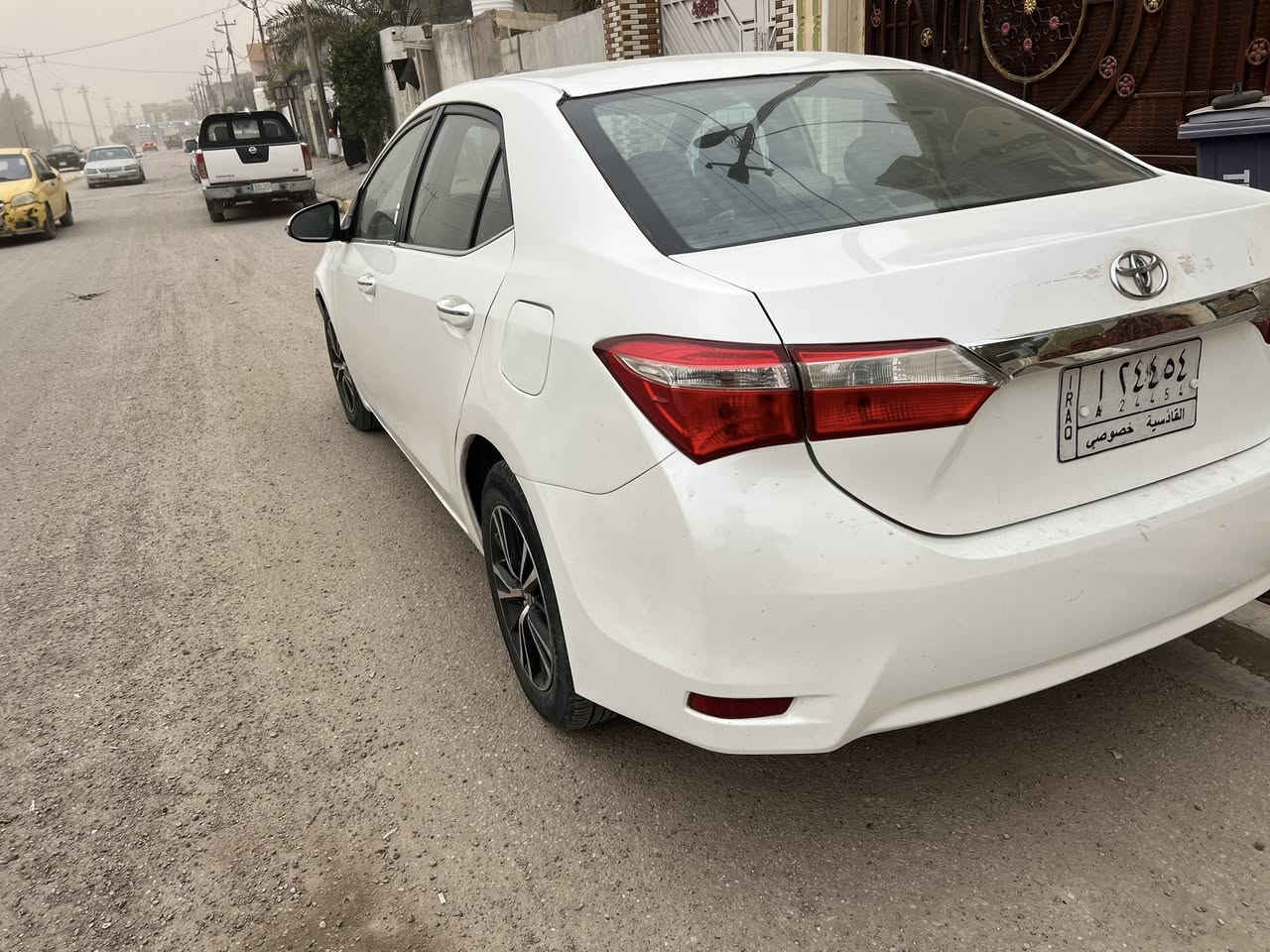 تويوتا كورلا 2014 خليجي بصمه محرك 2000 لون ابيض صدفي بسمي هزه جديده شرط التحويل....
السيارة مكلوبة بدون تكم وبدون دواخل بدون ايرباك سيارة جاهزة بدون اي نقص .... سيارة حلوه واحلى من الصور.....

محرك 4/2000 سلندر ..... محرك ما مفتوح ........

شرط محرك وكير وصدر وكهربائيات وتبريد وتدفئة

وتخم تاير سيارة جاهزة من كلشي ....

مواصفات فول بصمه وحساسات وبلاجكتورات

ومري شفط وشاشه وكامره ولدات وتحكمات وداخل صحراوي  وسلايت وبعد بيها اهواي مواصفات ما يحتاج اذكرها .....السعر 110 الاتصال *********** 
العنوان ديالى / دلي عباس
ملاحظة السيارة ماتي وبسمي ومال جناي بس حتاجيت واريد ابيع امانة الله ورسولة
