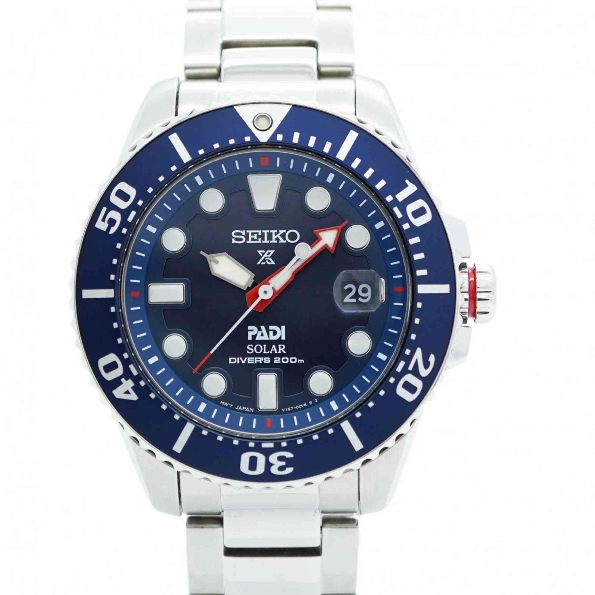 ساعة مستعملة استخدام شخصي للبيع بسعر طيب

بسعر 125 الف دينار عراقي ..

سيكو انتاج حديث مجدد وليس وكالة ..
بروسبيكس بادي سولار بحري / تجميع ماليزي ..

- ماكنة يابانية VS42A سولار شحن ضوئي من سيكو ..
- بزل دوّار، زمبلك قفل بحري، سير دبل قفل بحري ..
- زجاج هاردلڪس، مع عدسة تڪبير فوق التاريخ ..
- البدن والسير والمينا صناعة وتجميع في ماليزيا ..

- ساعة فقط مع حلقات سير كاملة من دون مرفقات ثانية

يتوفر توصيل سريع لكافة محافظات العراق ..
للتواصل خاص او واتساب *********** ..
