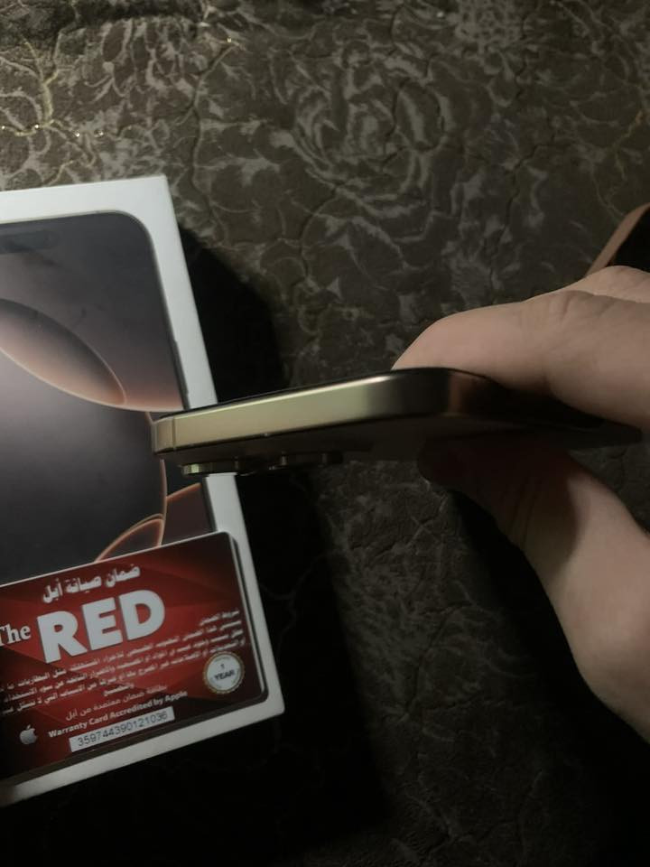 16 برو ماكس
دبل ٢٥٦

بطاريه ٩٠ 

جهاز شرط جديد بس بي فطر بسيط بضهر

١٣٠٠ وبي مجال

***********
