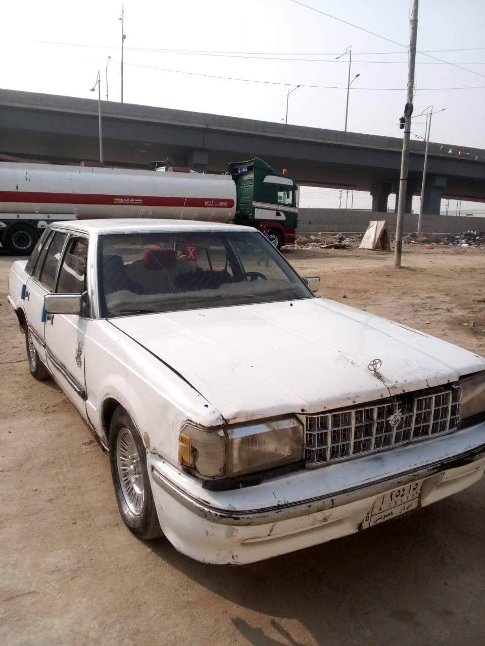 السلام عليكم سوبر 85 مكينه ثنين ونص وكير وحداديه زينات وتخم تاير سياره جاهزه السعر 17 وبي مكان سياره ناصريه الاستفسار ع رقم 📱 ***********
