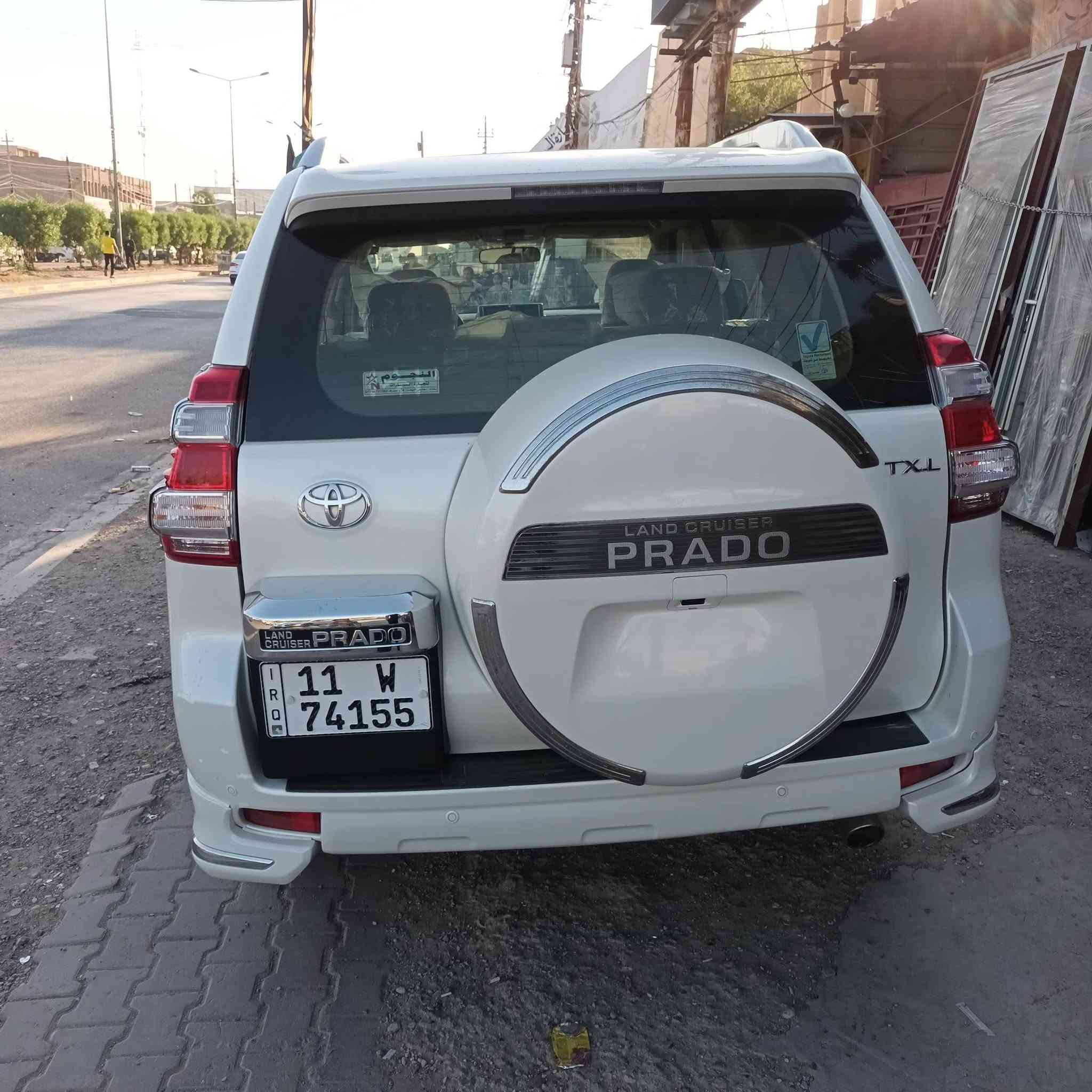 السلام عليكم
للبيع تيوتا برادو ٢٠١٧
 
المواصفات SAS
ماشيه ٨٥ حقيقي شرط فحص 
مكفوله كفاله عامة كير محرك 
فقط رصعه صغيره موجوده بالصور 

كشنات ثنينهن كهرباء
فتحه سقف 

كامرة

شاشة 

ثلاجة

زراكات

فور ويل

نظام مانع انزلاق

محرك ٦ سلندر

ثلاث قطع تبريد

اشاير بالمري

نظام ايكو

دفلك قيادة

نظام abs

حساسات

٧ راكب

كشافات

 السعر ٣٤٥ او بيها مجال للطيبين 
عنوان بغداد  الحسينية

تحويل ثاني يوم بعد الهزه  مصاقطه مالتها 
 
للاستفسار اتصل على الرقم  
***********
