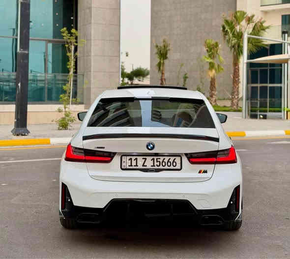 BMW 330e 2024 kit M
فول موصفات 
1. فتحه سقف 
2. شاشه متصله 
3. داخل لد متغير 12 لون 
4. لايت ليزري اصلي 
5. كشنات تدفئه 
6. استيران تدفئه 
7. شباك امامي لد 
8. اتو هولد 
9. رادار امامي 
10. رادار جانبي 
11. حساسات 360 درجه 
12. كأمره خلفيه 
13. شفتات استيران 
14. نظام سبورت نظام ايكو نظام هايبر 
15. هند بريك بصمه 
16. اكس درايف 
17. رقم بغداد مميز هزه سنويه جدد 
18. حادث بنيد و شويه من الجاملغات بدون دواخل 
19. الاستفسار ***********
20. السعر 295 ورقه بغداد
