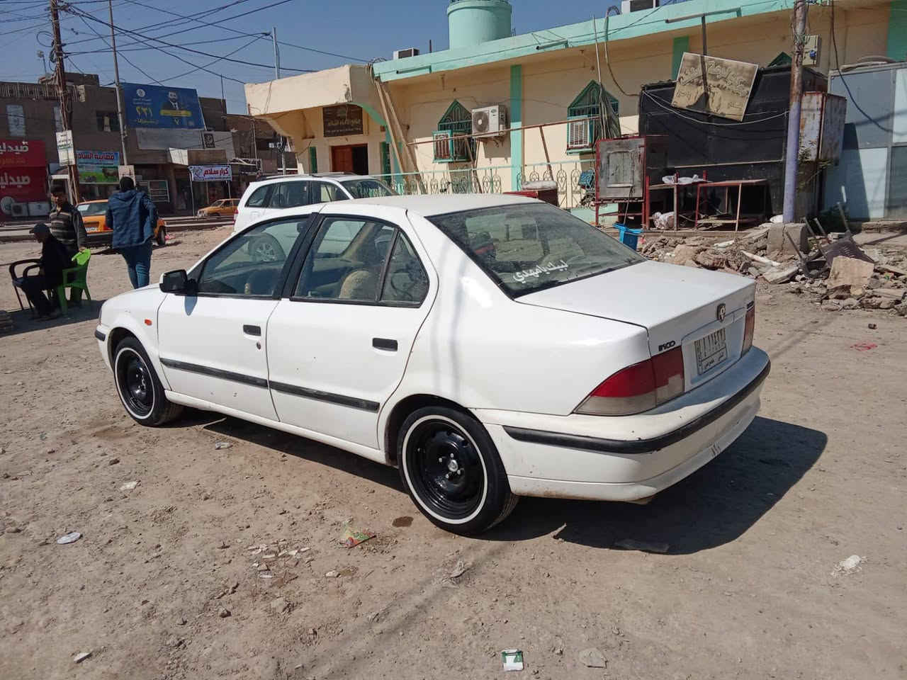 سلام عليكم سمند البيع الموديل 2011سياره جاهزه وحلوه بيه صبغ جماغ امامي العنوان دوانيه السعر 36 وبيه مجال مطلوبه غرامه 100 وره المشتري الرقم ***********
