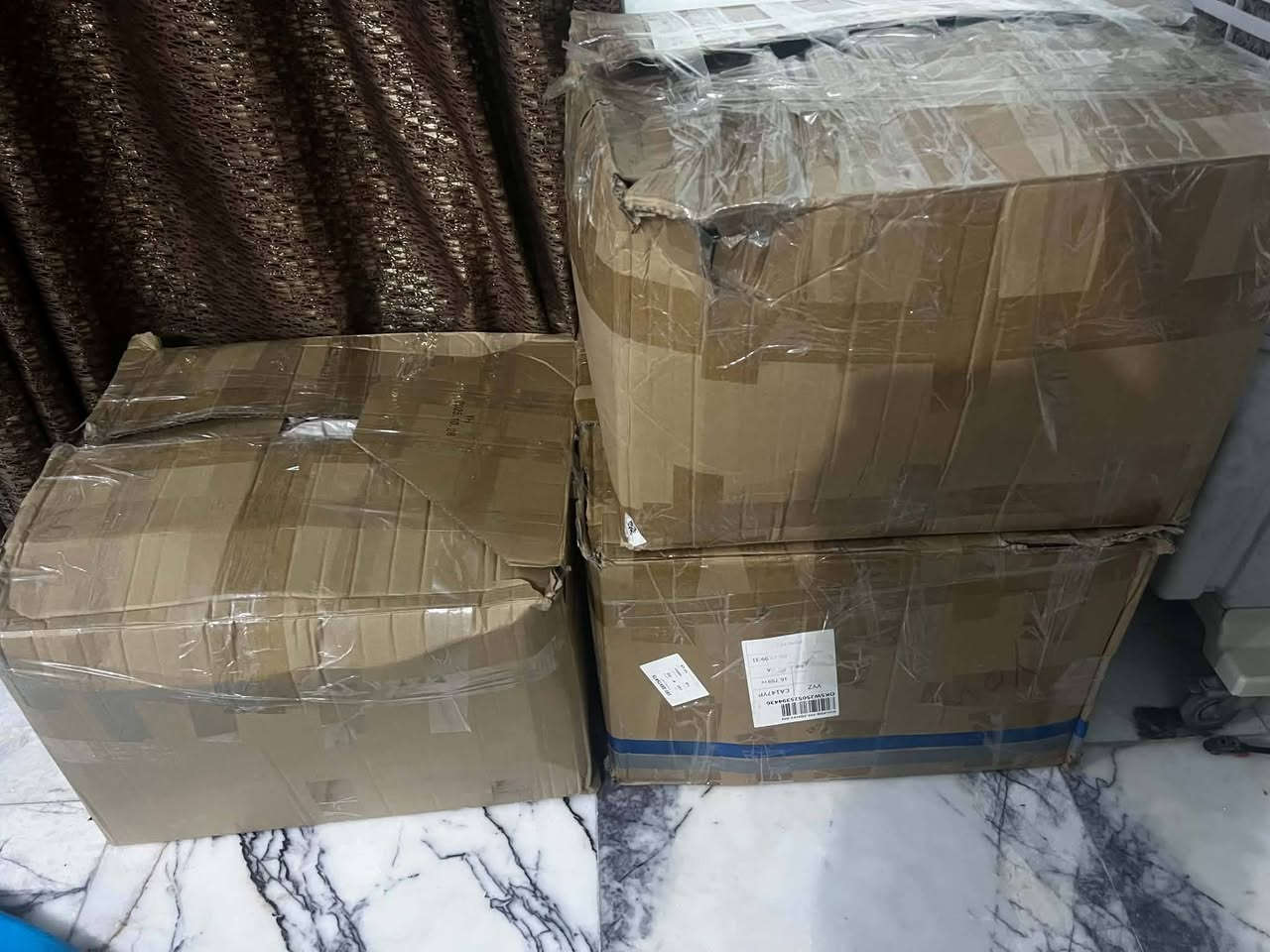 السلام عليكم 3 كراتين منوع خير من الله وزنه ثقيل حيل توصيل موجود الي يفيده ادفع سعرك وبل عافيه


**إذا كنت صاحب هذا الإعلان وتريد حذفه لأي سبب، رجاءا أرسل رسالة إلى الدعم الفني**