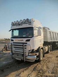 سكانيا 2009 • محرك V8 • ثلاجة شغالة