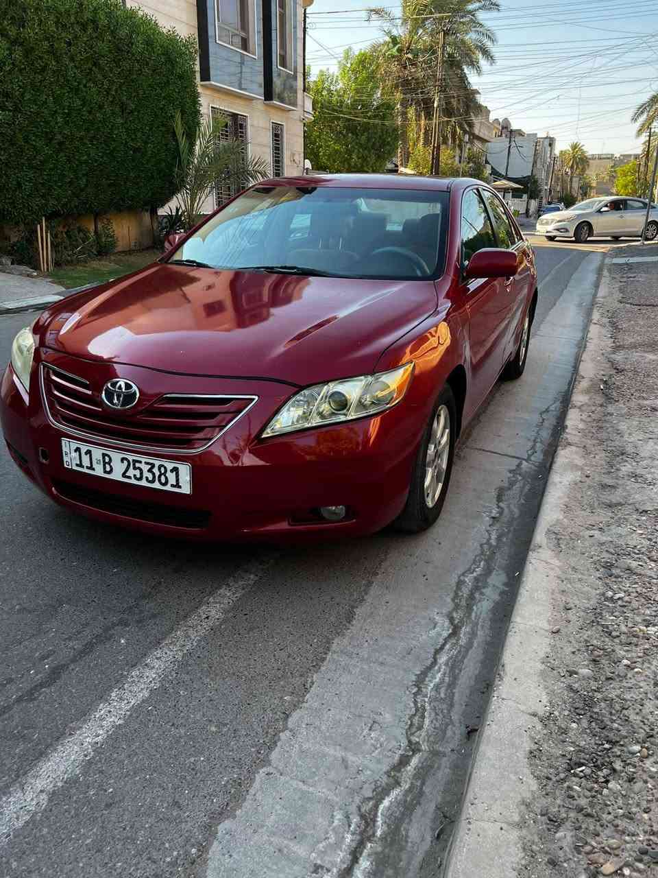 السلام عليكم ...
للبيع كامري موديل 2009  وارد امريكي 
محرك 2400 
محرك مبدل حاويه 
كير ومحرك جدد 
تبريد ثلج 
صدر امامي خلفي نضيفات 
تخم تاير 
5 ويل كب
كشن كهرباء
تحكم ستيرن 
كروز سرعه

لايت زينون 

حادث جاملغ امامي بدون دواخل 
بيها صبغ حزام السيارة بدون جراد 

رقم بغداد دولي باسمي سنويه وهزه جديد 

السعر 88 وبي مجال ان شاءالله 
مكان السيارة بغداد حي الجامعه 
***********
***********
