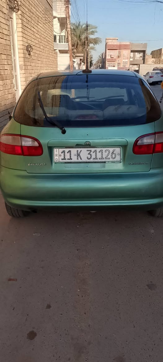 السلام عليكم للبيع دايو لانوس موديل 2002 رقم بغداد انكليزي تحويل ثاني يوم كير محرك صدر مكفولات مصبوغة عام جمالية مكان بغداد السعر 30 رقمي ***********
