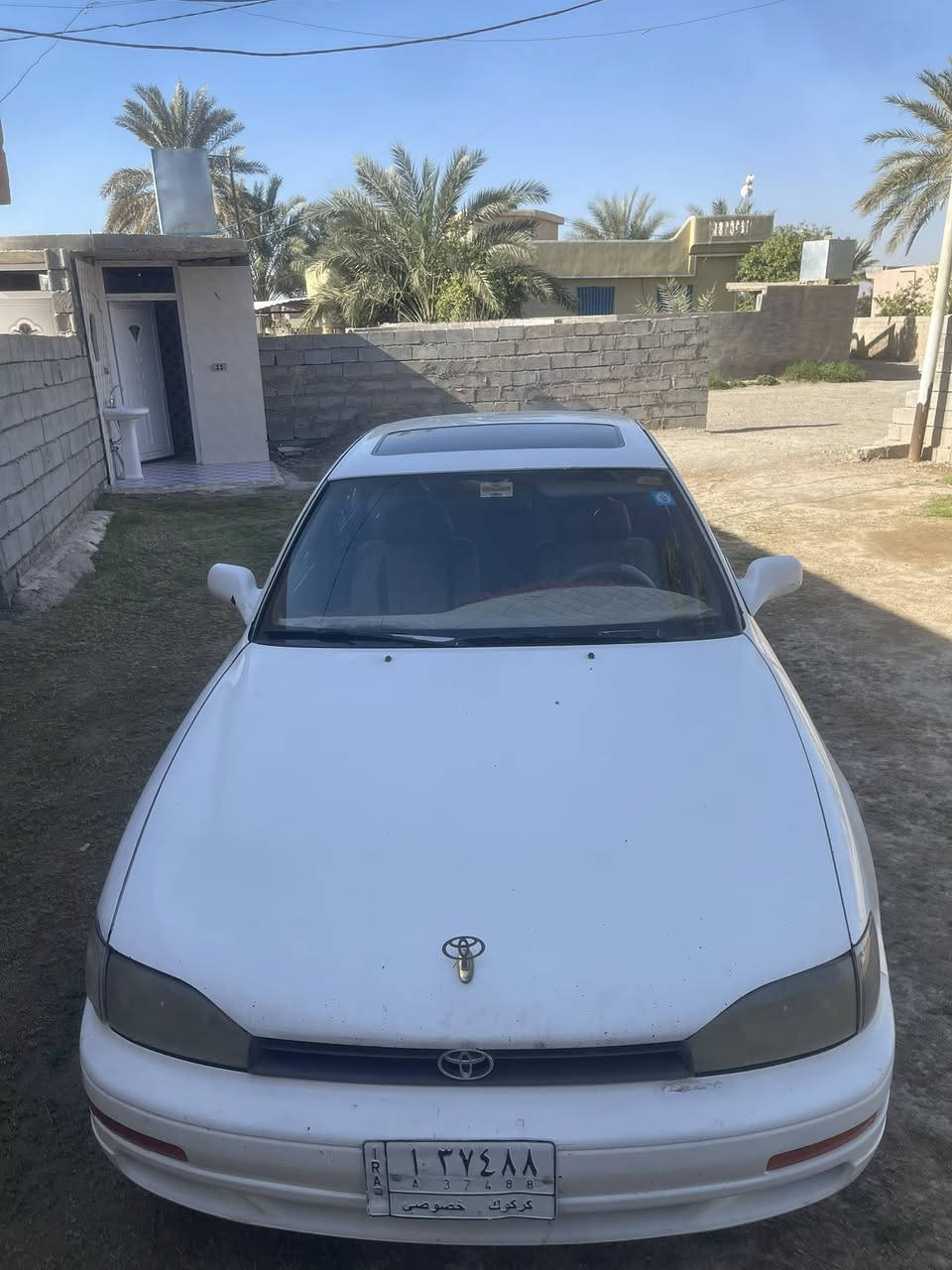 كامري ٩٢ للبيع سياره بلادية جاهزة مابيه أي نقص بدون صبغ كير ومحرك شرط رقم كركوك تدفئه تبريد صدر جديد 
السعر ٥٨ وبيه مجال حك الجيه 

***********
