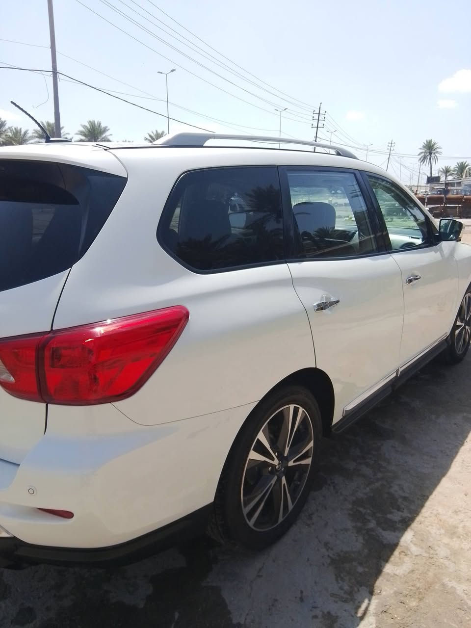 السلام عليكم نيسان موديل 2018 وارد امريكي بيه قطعتين فقط فول موصفات 
رقم اربيل مكاني بغداد المحمودية السعر 110 قفل رقم الهاتف ***********
