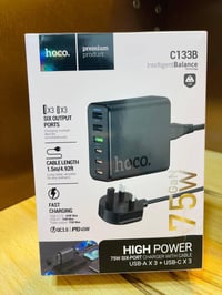 شاحن هوكو • ٧٥ واط • ٦ منافذ