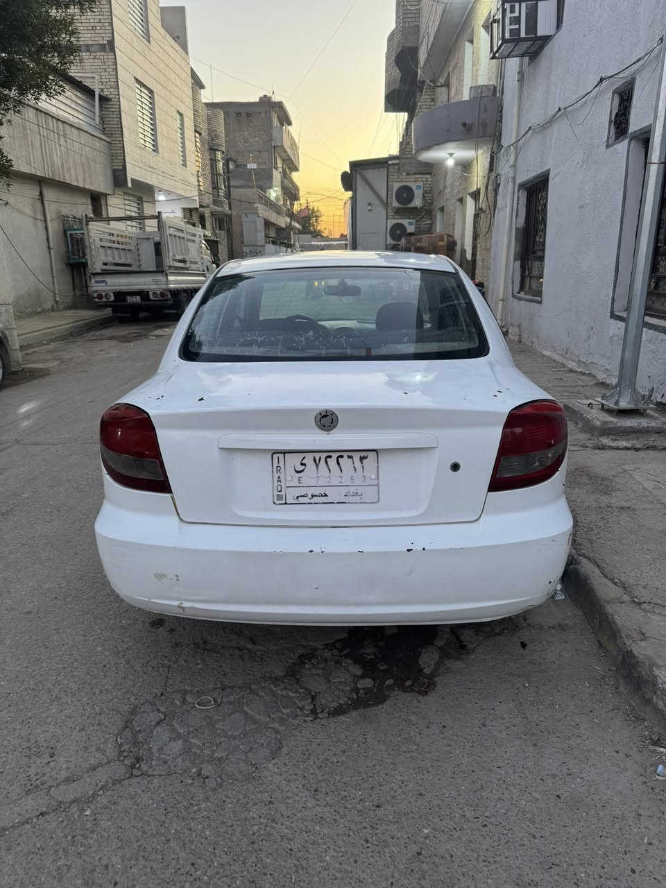 سلام عليكم كي ريو موديل 2002مسجل بسنويه شكل مالته 2005 مصبوغه صبغ عام مصبوغه سعر(37) بيه مجال رقم تلفون ***********
