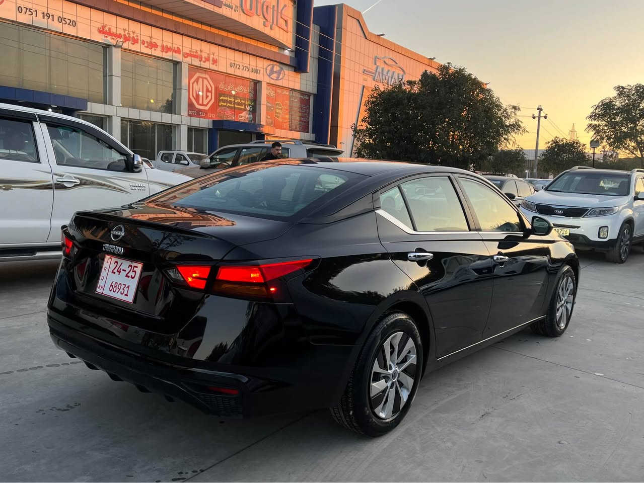 سلام علیکم 
 نیسان التیما  altima S 2024  
بێ بۆیاخ بێ گۆراو 
ژمارە کاتی ٢ مانگی لەگەڵە
ناونیشان کەلار 

 

 *********** كالار, السليمانية
