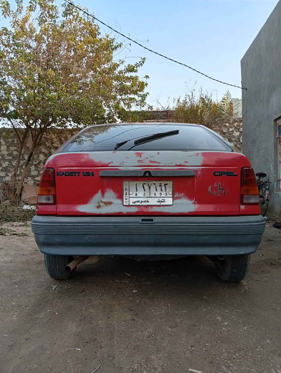 سلام عليكم اوبل كايدت 1992سياره جاهزه ع اخر حبايه مكينه 16الف و 600بيه بدايت تبخير لا تنقيس ولا دخان فقط بخار باتري جديد كهربائيات كله شغاله او ما ملعوب بيه ع شركه غرفه جديده كشر كفاله عامه شرط سونار لا خياس ولا ضربه ولا صبغ سياره ما متعوبه ع وضع شركه تخم تاير نضيف سياره ب 16وبيه مجال مكان دوانيه شاميه تصل ***********وبيك خير ودلل
